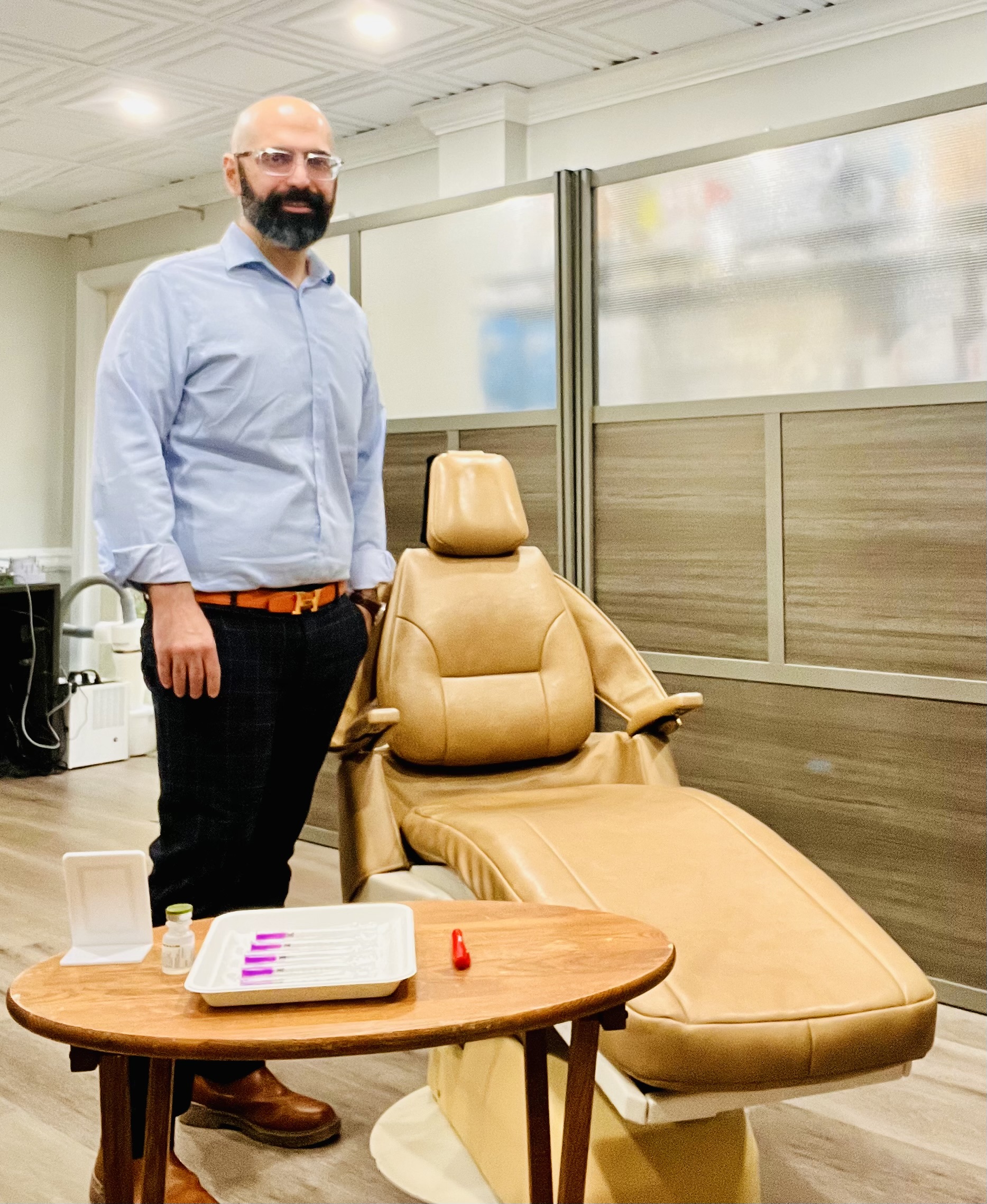Dr. Firas Abdulmajeed at Rayhana Esthetics — Pittsburgh, PA